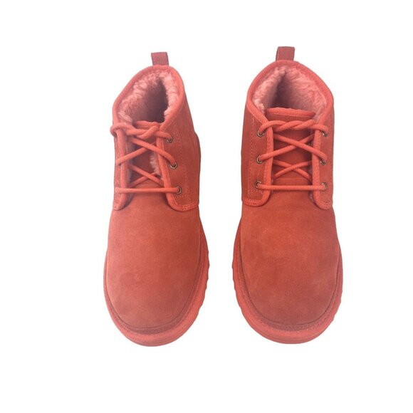 UGG Men\'s Neumel Boot Orange Clementine Suede Chukka Lace Up 3236 Size 10 NO BOX main image 12